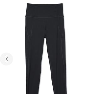 Girlfriend Collective Black Leggings - Small